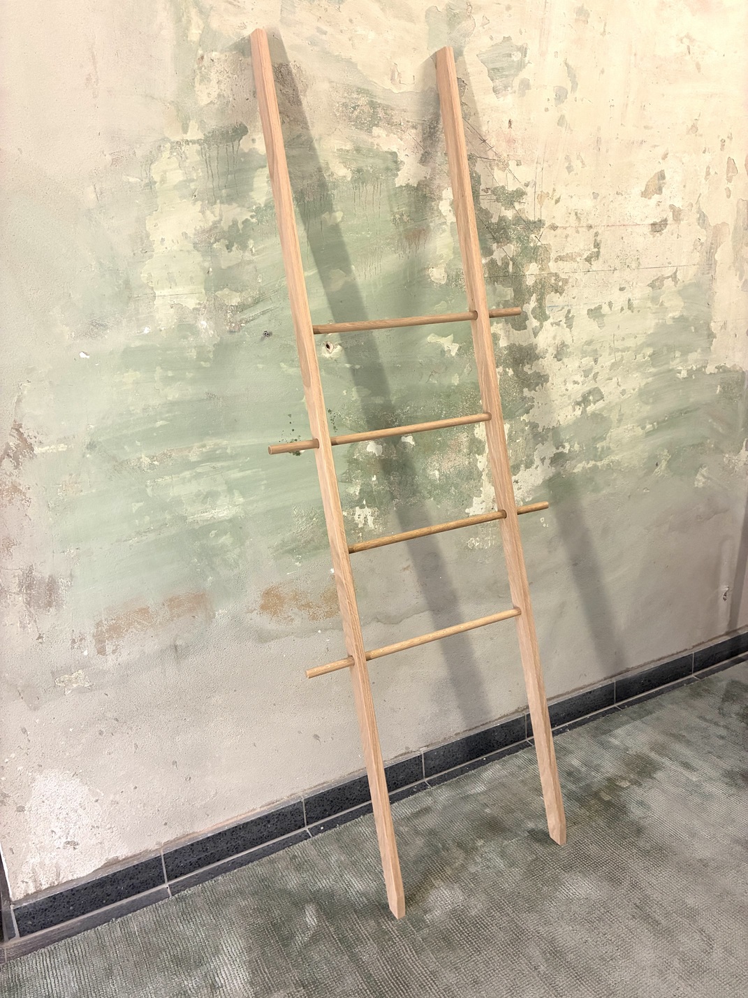 TB.7.4 - Small Wooden Clothes Ladder - Image 2