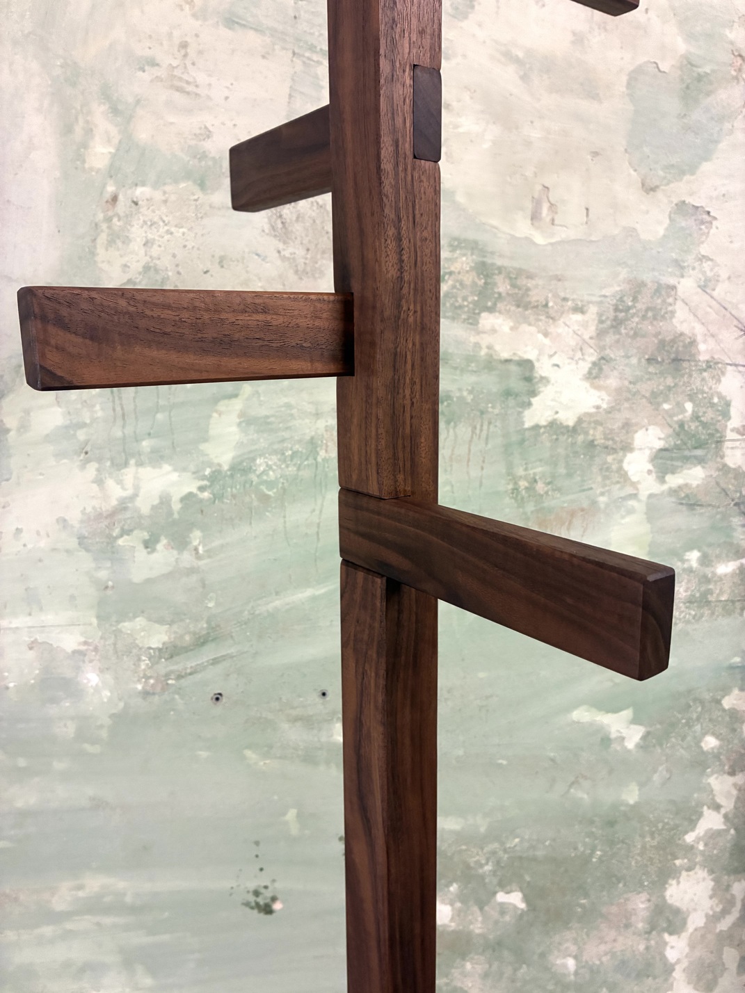 Modern Holz Garderobenständer - Image 6